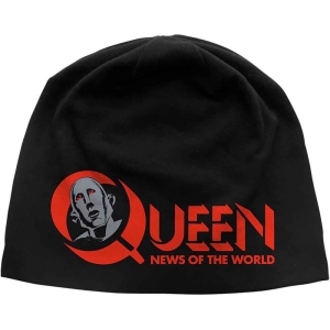 Queen - News Of The World Jd Print Beanie H in der Gruppe MERCHANDISE / Merch / Pop-Rock bei Bengans Skivbutik AB (5536513)