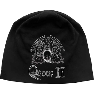 Queen - Queen Ii Crest Jd Print Beanie H in der Gruppe MERCHANDISE / Merch / Pop-Rock bei Bengans Skivbutik AB (5536514)