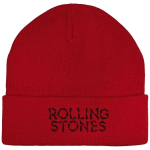 Rolling Stones - Hackney Diamonds Logo Red Beanie H in der Gruppe MERCHANDISE / Merch / Pop-Rock bei Bengans Skivbutik AB (5536522)