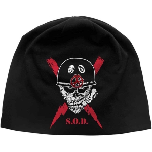 Stormtroopers Of Death - Scrawled Lightning Jd Print Beanie H in der Gruppe MERCHANDISE / Merch / Hårdrock bei Bengans Skivbutik AB (5536535)