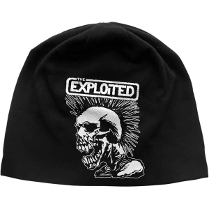 The Exploited - Mohican Skull Jd Print Beanie H in der Gruppe MERCHANDISE / Merch / Punk bei Bengans Skivbutik AB (5536540)