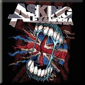 Asking Alexandria - Flag Eater Magnet in der Gruppe MERCHANDISE / Merch / Hårdrock bei Bengans Skivbutik AB (5536621)