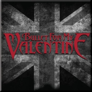 Bullet For My Valentine - Uk Flag Magnet in der Gruppe MERCHANDISE / Merch / Hårdrock bei Bengans Skivbutik AB (5536626)