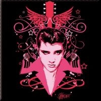 Presley Elvis - Kylskåpsmagnet (Ca 7,5X7,5Cm) in der Gruppe MERCHANDISE / Merch / Pop-Rock bei Bengans Skivbutik AB (5536636)