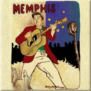 Elvis Presley - Memphis Magnet in der Gruppe MERCHANDISE / Merch / Pop-Rock bei Bengans Skivbutik AB (5536637)
