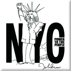 John Lennon - Nyc Range Magnet in der Gruppe MERCHANDISE / Merch / Pop-Rock bei Bengans Skivbutik AB (5536651)