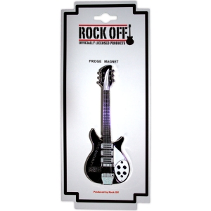 Rock Off - Mathew Street B&W Guitar Magnet in der Gruppe MERCHANDISE / Merch / Övrigt bei Bengans Skivbutik AB (5536678)