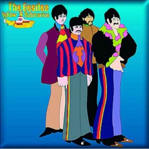The Beatles - Yellow Submarine Sea Of Science Magn in der Gruppe MERCHANDISE / Merch / Pop-Rock bei Bengans Skivbutik AB (5536730)