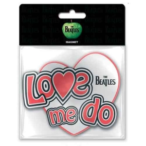 The Beatles - Love Me Do Car Magnet in der Gruppe MERCHANDISE / Merch / Pop-Rock bei Bengans Skivbutik AB (5536752)
