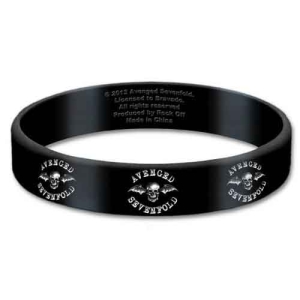 Avenged Sevenfold - Death Bat Gum Wristband in der Gruppe MERCHANDISE / Merch / Hårdrock bei Bengans Skivbutik AB (5536774)