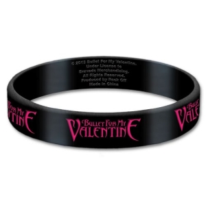 Bullet For My Valentine - Logo Gum Wristband in der Gruppe MERCHANDISE / Merch / Hårdrock bei Bengans Skivbutik AB (5536777)