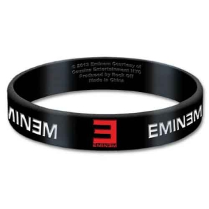 Eminem - Logo Gum Wristband in der Gruppe MERCHANDISE / Merch / Hip Hop-Rap bei Bengans Skivbutik AB (5536779)