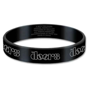 The Doors - Logo Gum Wristband in der Gruppe MERCHANDISE / Merch / Pop-Rock bei Bengans Skivbutik AB (5536807)