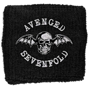 Avenged Sevenfold - Death Bat Wristband Sweat in der Gruppe MERCHANDISE / Merch / Hårdrock bei Bengans Skivbutik AB (5536817)