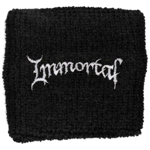 Immortal - Logo Embroidered Wristband Sweat in der Gruppe MERCHANDISE / Merch / Hårdrock bei Bengans Skivbutik AB (5536834)