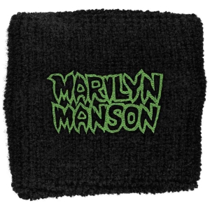 Marilyn Manson - Logo Wristband Sweat in der Gruppe MERCHANDISE / Merch / Hårdrock bei Bengans Skivbutik AB (5536839)