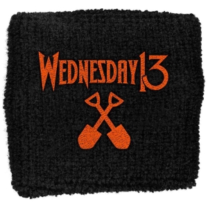 Wednesday 13 - Logo Embroidered Wristband Sweat in der Gruppe MERCHANDISE / Merch / Hårdrock bei Bengans Skivbutik AB (5536855)