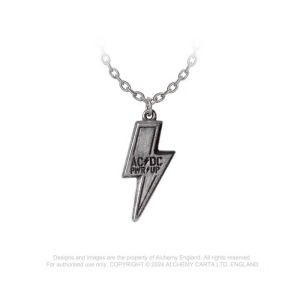 Ac/Dc - Pwr Up Flash Logo Pendant in der Gruppe MK Export CDON Merch bei Bengans Skivbutik AB (5536863)