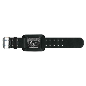 Dissection - Reaper Leather Wriststrap in der Gruppe MERCHANDISE / Merch / Hårdrock bei Bengans Skivbutik AB (5536920)