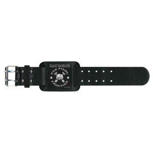 Iron Maiden - The Final Frontier Leather Wriststrap in der Gruppe MERCHANDISE / Merch / Hårdrock bei Bengans Skivbutik AB (5536925)