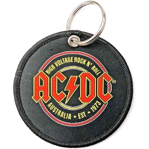 Ac/Dc - Est. 1973 Printed Patch Keychain in der Gruppe MERCH / Minsishops-merch / Ac/Dc bei Bengans Skivbutik AB (5536944)