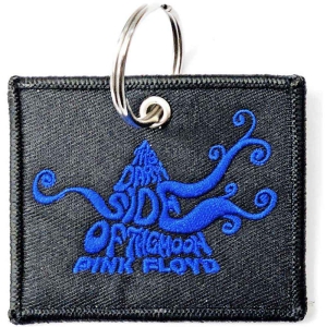 Pink Floyd - Dsotm Swirl Woven Patch Keychain in der Gruppe MERCHANDISE / Merch / Pop-Rock bei Bengans Skivbutik AB (5536953)