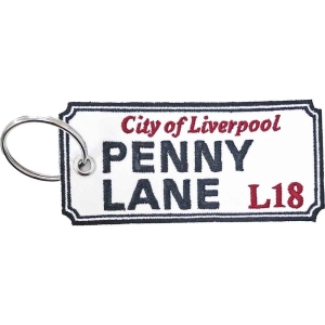 Rock Off - Penny Lane Liverpool Sign Woven Patch Ke in der Gruppe MK Export CDON Merch bei Bengans Skivbutik AB (5536961)