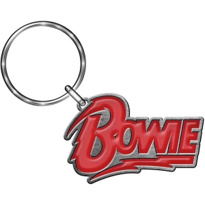 David Bowie - Logo Keychain in der Gruppe MERCHANDISE / Merch / Pop-Rock bei Bengans Skivbutik AB (5537019)