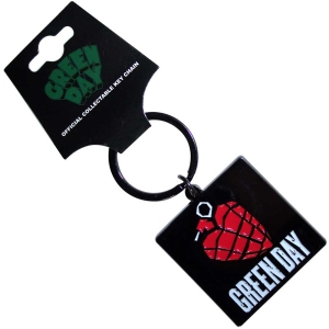 Green Day - Grenade Logo Keychain in der Gruppe MERCHANDISE / Merch / Punk bei Bengans Skivbutik AB (5537029)