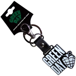 Green Day - Stacked Logo & Grenade Keychain in der Gruppe MERCHANDISE / Merch / Punk bei Bengans Skivbutik AB (5537031)