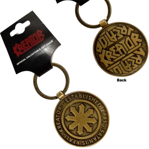 Kreator - Satan Is Real Emblem Keychain in der Gruppe UNSERE TIPPS / Neu eingetroffen Merch / Juni bei Bengans Skivbutik AB (5537043)