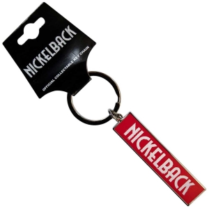 Nickelback - White Logo Red Keychain in der Gruppe UNSERE TIPPS / Neu eingetroffen Merch / Juni bei Bengans Skivbutik AB (5537068)