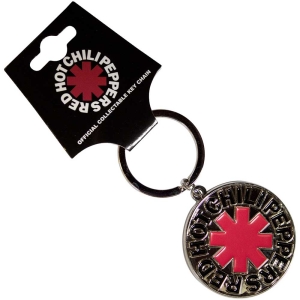 Red Hot Chili Peppers - Asterisk Logo Silver Keychain in der Gruppe UNSERE TIPPS / Neu eingetroffen Merch / Juni bei Bengans Skivbutik AB (5537087)
