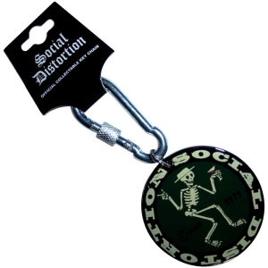 Social Distortion - Classic Logo Keychain in der Gruppe MERCHANDISE / Merch / Hårdrock bei Bengans Skivbutik AB (5537103)