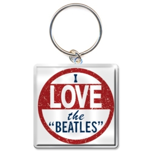 The Beatles - I Love The Beatles Photo Print Keycha in der Gruppe MERCHANDISE / Merch / Pop-Rock bei Bengans Skivbutik AB (5537114)