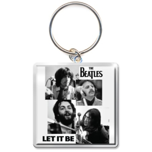 The Beatles - Let It Be Faces Photo Print Keychain in der Gruppe MERCHANDISE / Merch / Pop-Rock bei Bengans Skivbutik AB (5537118)