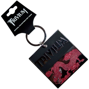 Trivium - Deadmen & Dragons Silhouette Keycha in der Gruppe MERCHANDISE / Merch / Hårdrock bei Bengans Skivbutik AB (5537132)