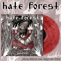 Hate Forest - Justice (Cloudy Vinyl Lp) in der Gruppe UNSERE TIPPS / Freitagsveröffentlichungen / Fredag den 28:e Juni 2024 bei Bengans Skivbutik AB (5537150)