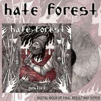 Hate Forest - Justice (Marbled Vinyl Lp) in der Gruppe UNSERE TIPPS / Freitagsveröffentlichungen / Fredag den 28:e Juni 2024 bei Bengans Skivbutik AB (5537151)