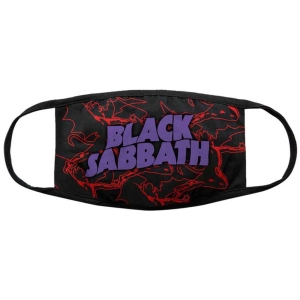 Black Sabbath - Red Thunder V2 Bl Face Mask in der Gruppe MERCHANDISE / Merch / Hårdrock bei Bengans Skivbutik AB (5537229)