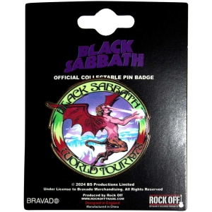 Black Sabbath - World Tour 1978 Pin Badge in der Gruppe MERCHANDISE / Merch / Hårdrock bei Bengans Skivbutik AB (5537276)