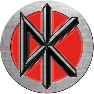 Dead Kennedys - Dk Logo Pin Badge in der Gruppe MERCHANDISE / Merch / Punk bei Bengans Skivbutik AB (5537293)