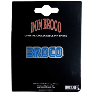Don Broco - Blue Logo Pin Badge in der Gruppe MERCHANDISE / Merch / Pop-Rock bei Bengans Skivbutik AB (5537299)