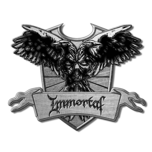 Immortal - Crest Retail Packed Pin Badge in der Gruppe MERCHANDISE / Merch / Hårdrock bei Bengans Skivbutik AB (5537316)