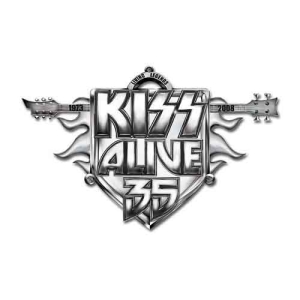 Kiss - Alive 35 Tour Pin Badge in der Gruppe MERCHANDISE / Merch / Hårdrock bei Bengans Skivbutik AB (5537339)
