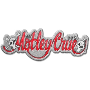 Motley Crue - Dr Feelgood Logo Pin Badge in der Gruppe MERCHANDISE / Merch / Hårdrock bei Bengans Skivbutik AB (5537359)