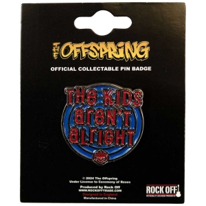 Offspring - The Kids Arent Alright Pin Badge in der Gruppe UNSERE TIPPS / Neu eingetroffen Merch / Juni bei Bengans Skivbutik AB (5537374)