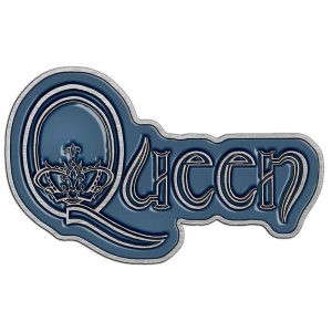 Queen - Logo Retail Packed Pin Badge in der Gruppe MERCHANDISE / Merch / Pop-Rock bei Bengans Skivbutik AB (5537387)