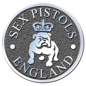 Sex Pistols - Bull Dog England Pin Badge in der Gruppe MERCHANDISE / Merch / Punk bei Bengans Skivbutik AB (5537395)