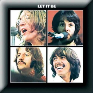 The Beatles - Let It Be Pin Badge in der Gruppe MERCHANDISE / Merch / Pop-Rock bei Bengans Skivbutik AB (5537408)